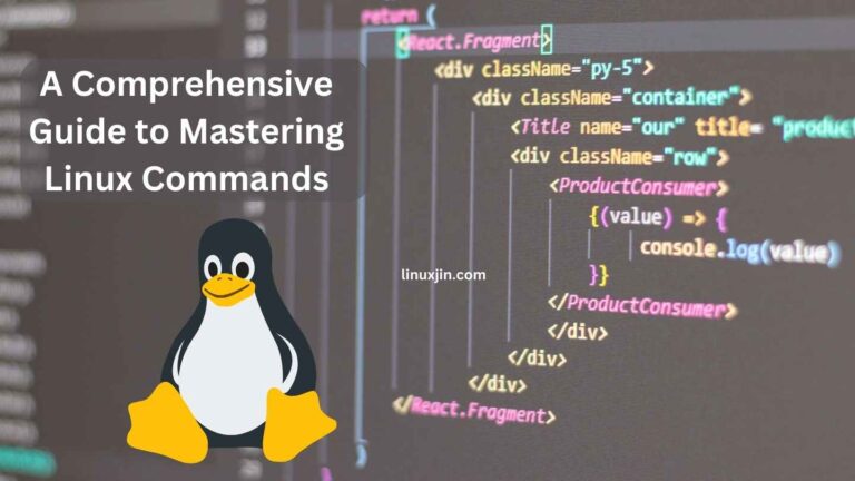 Linux Command Cheat Sheet